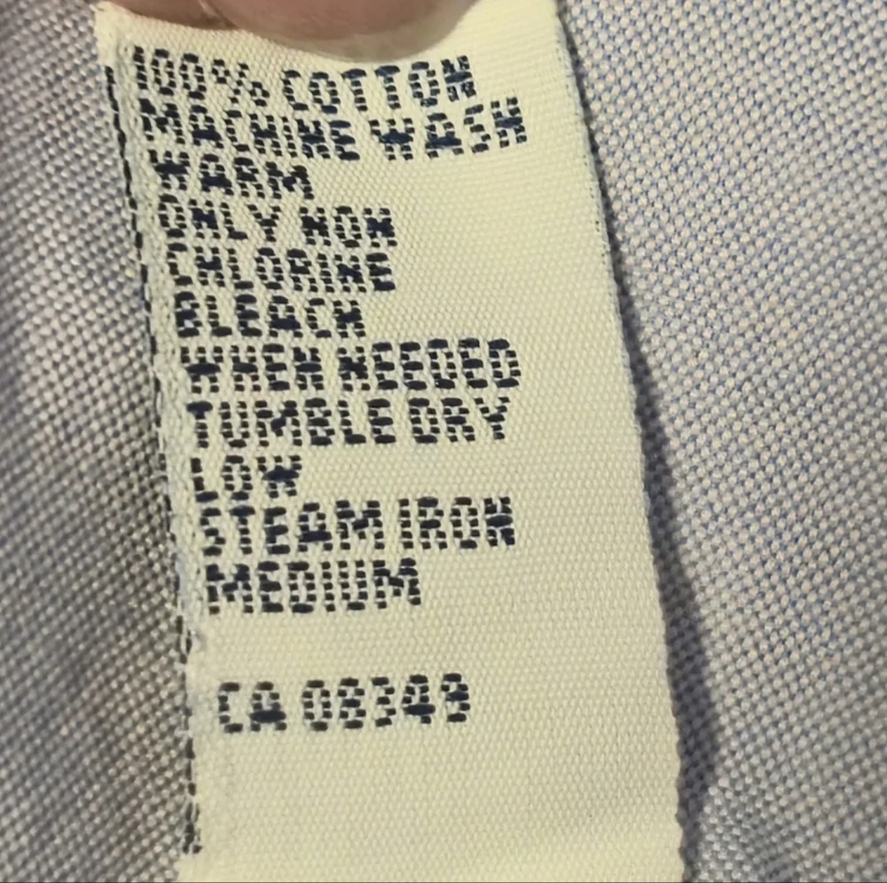Polo Ralph Lauren 18 36/37 Blue Multi-Color Pony Oxford Button Down Shirt XL XXL - Picture 11 of 12